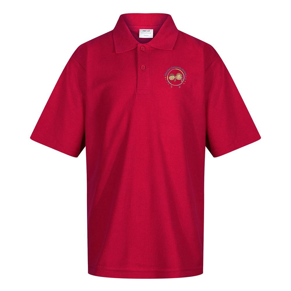 Kilbarchan Community Nursery Poloshirt Red