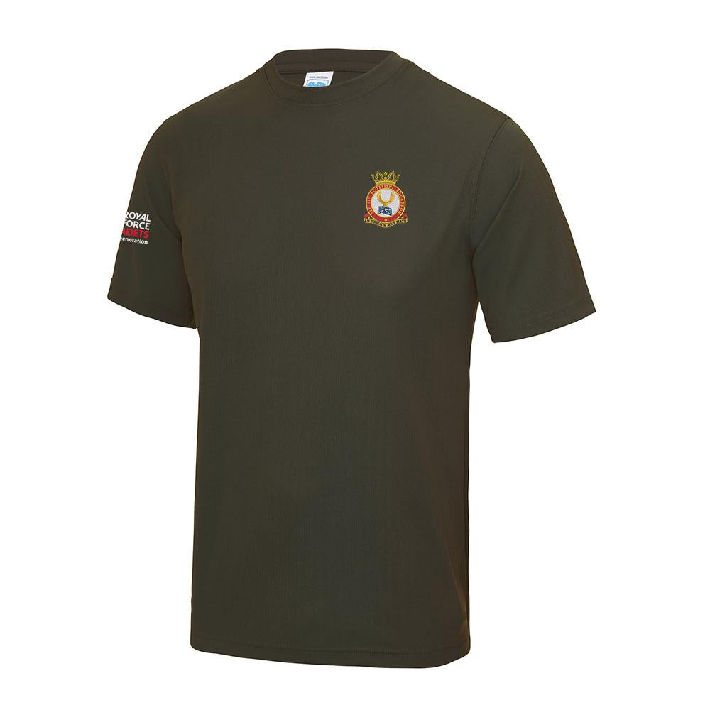 1st Scottish Squadron 32F Cool T-Shirt Olive