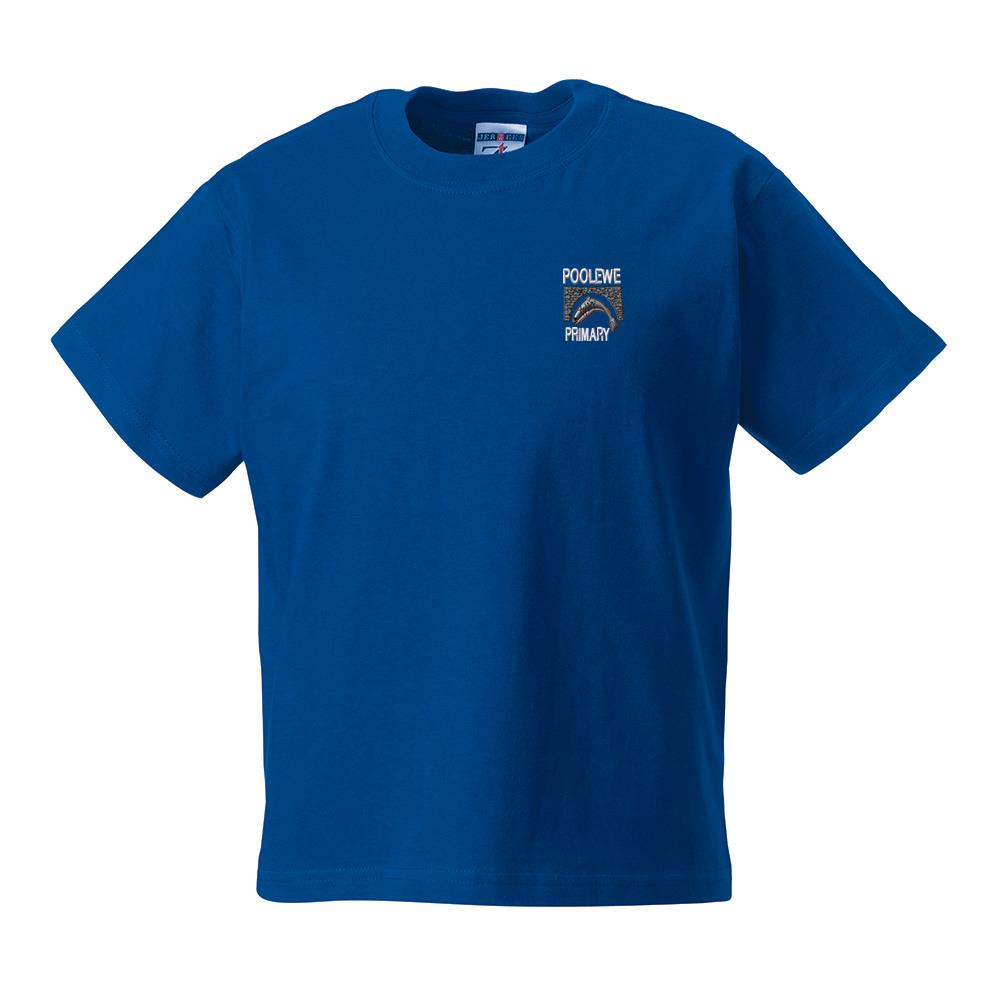 Poolewe Primary Classic T-Shirt Royal