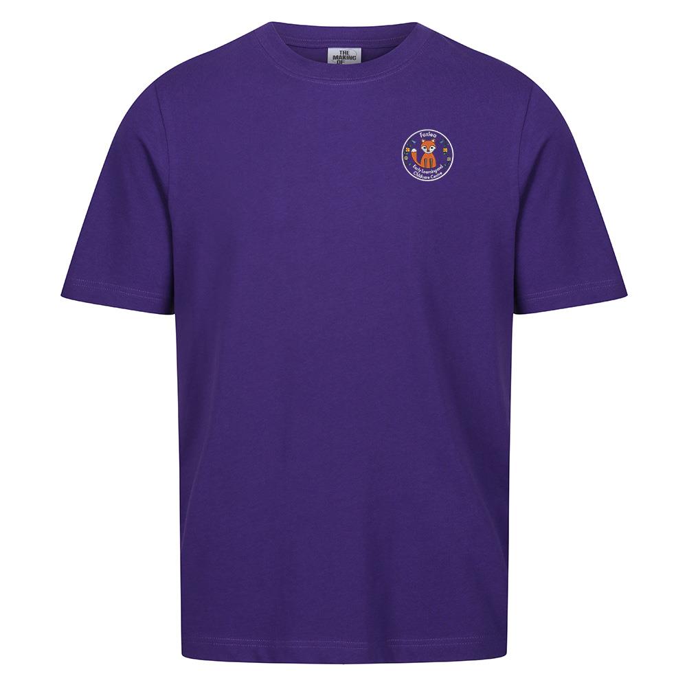 Foxlea ELCC Classic T-Shirt Purple
