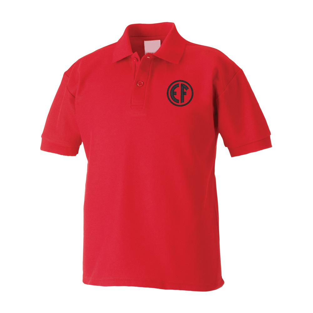 East Fulton Primary Poloshirt Red