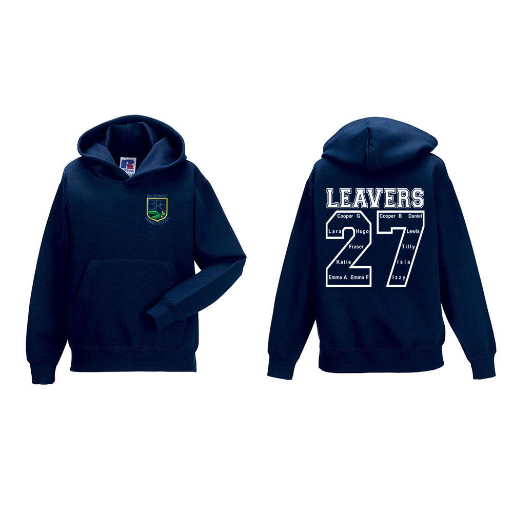 Baldernock Primary Leavers Hoodie Navy