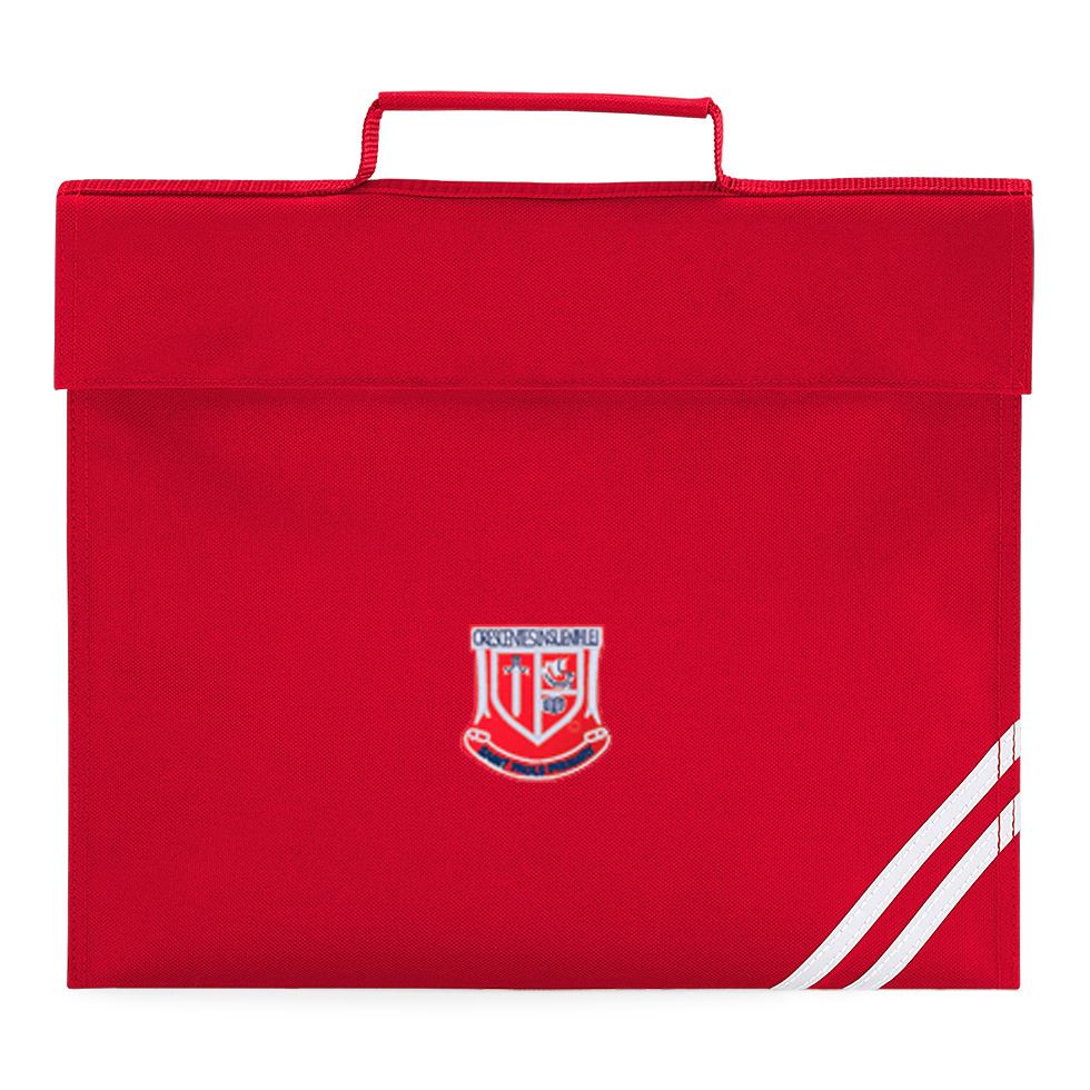 St Pauls Primary Book Bag Red