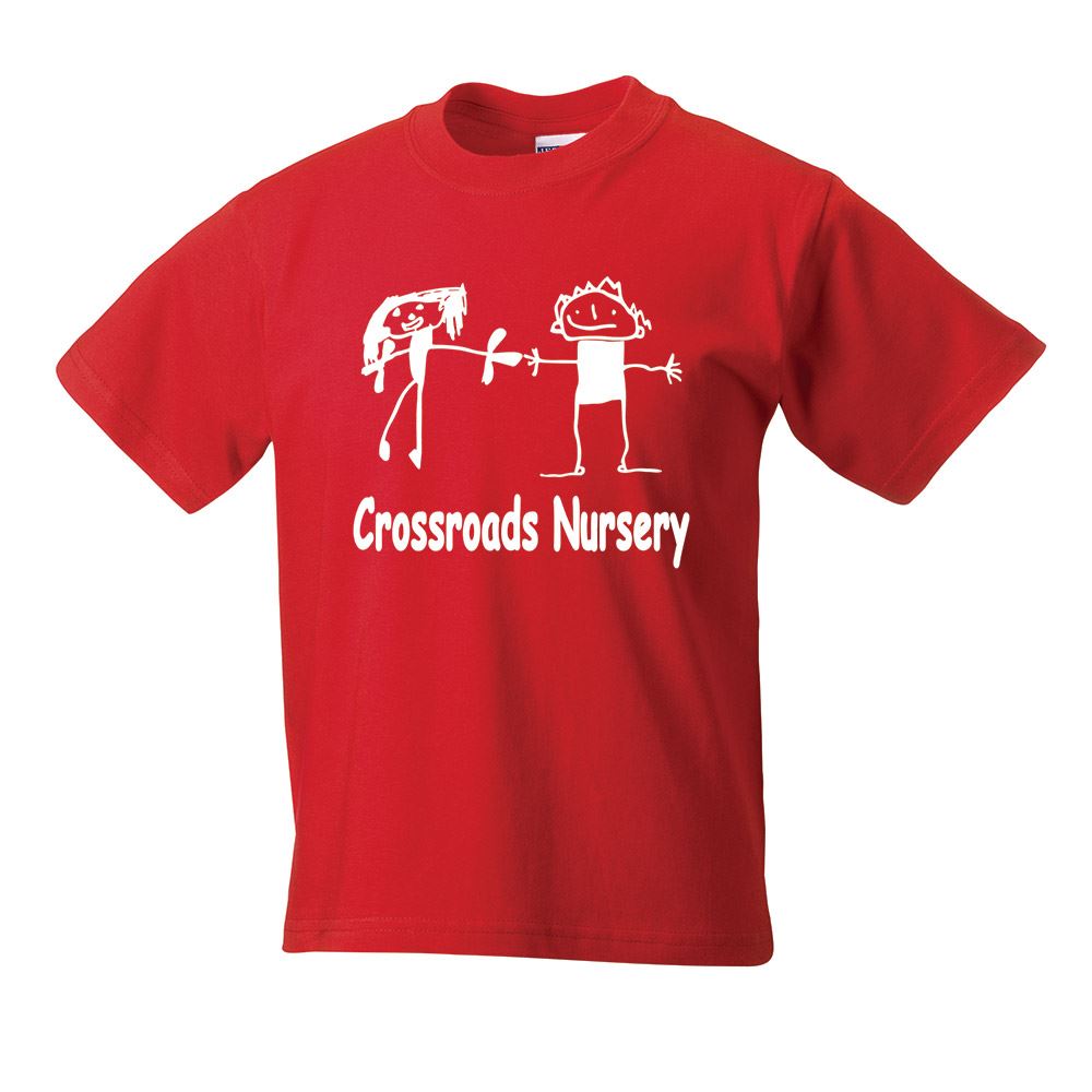 Crossroads Nursery Classic T-Shirt Red