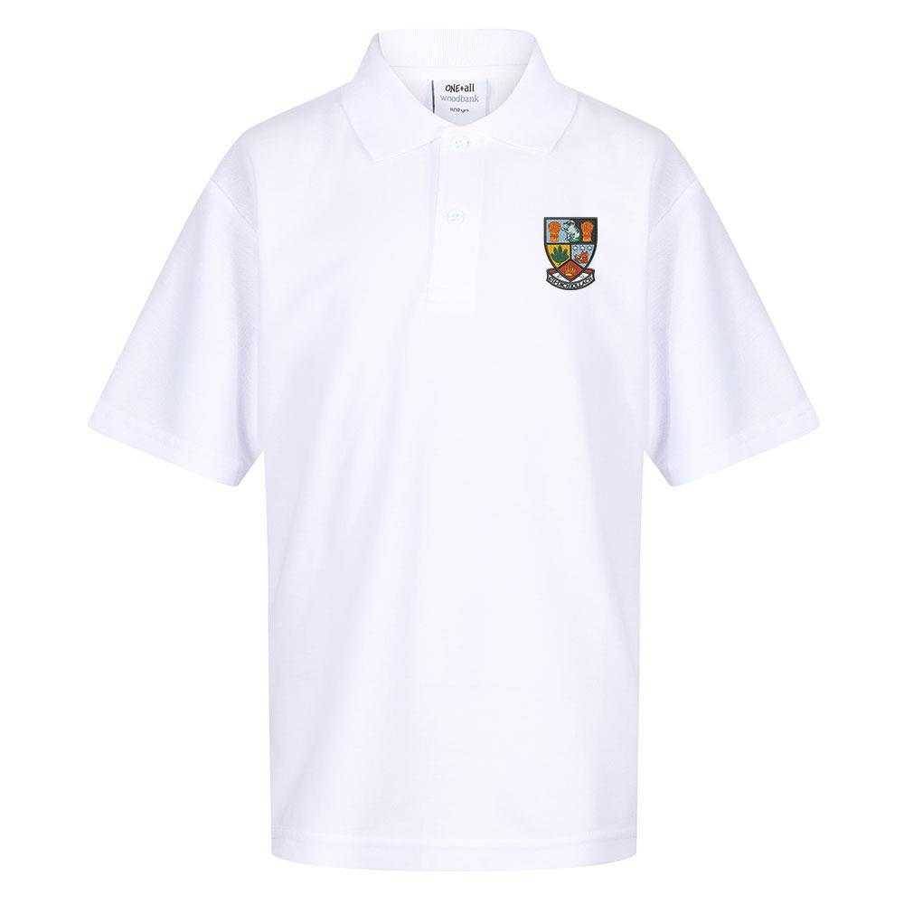 Kingussie High Poloshirt White