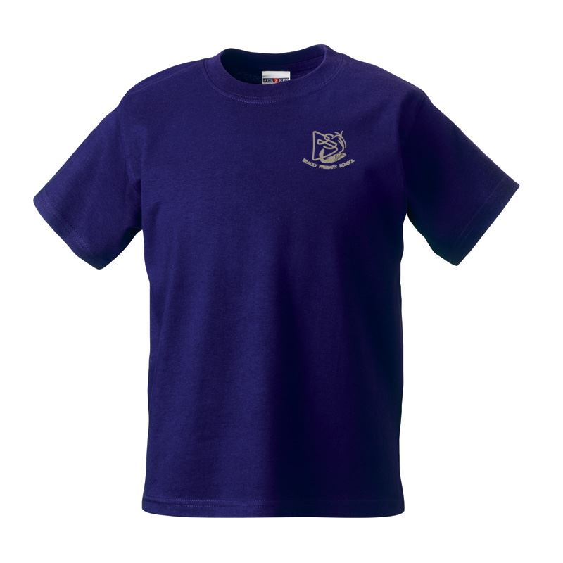 Beauly Primary Classic T-Shirt Purple