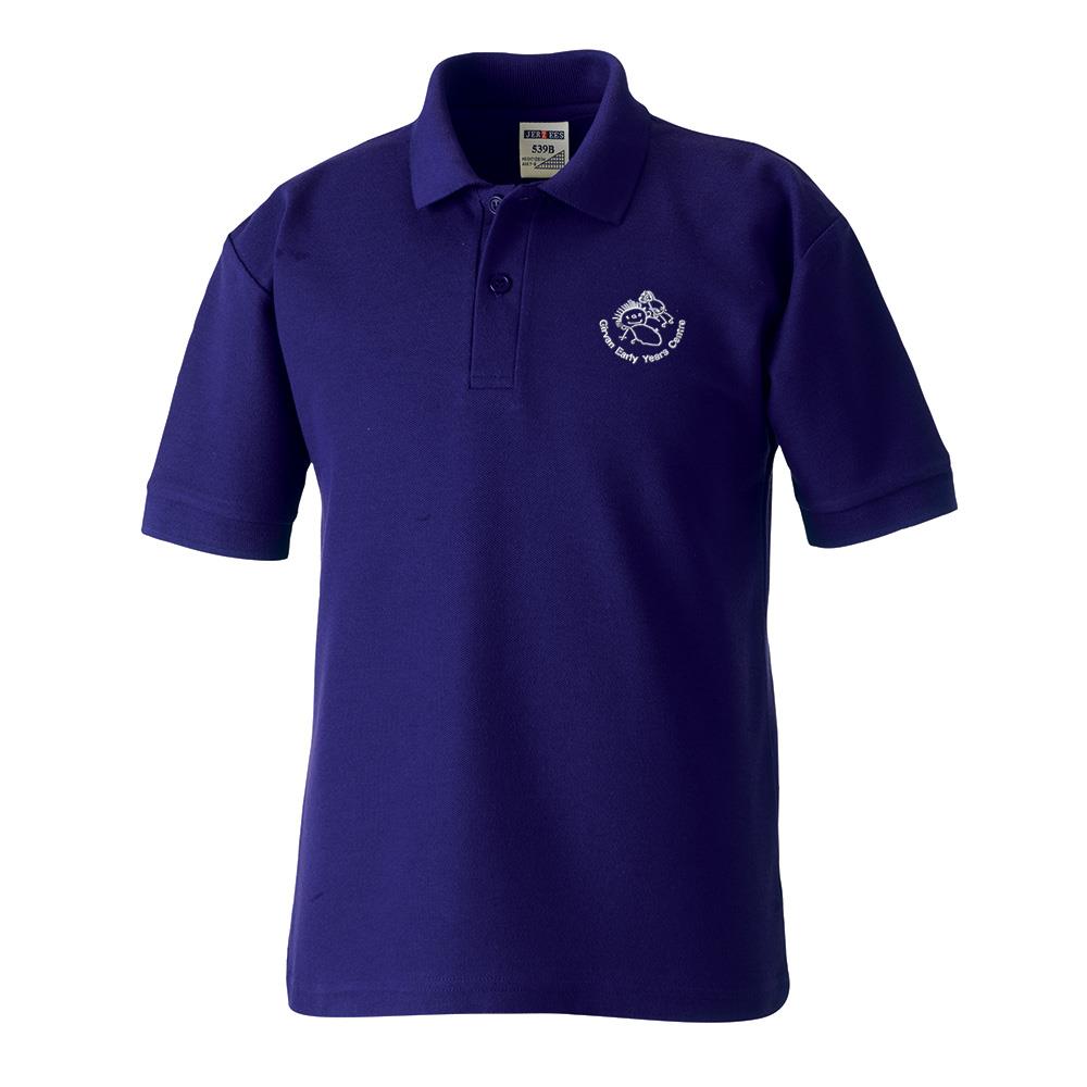 Girvan Early Years Poloshirt Purple