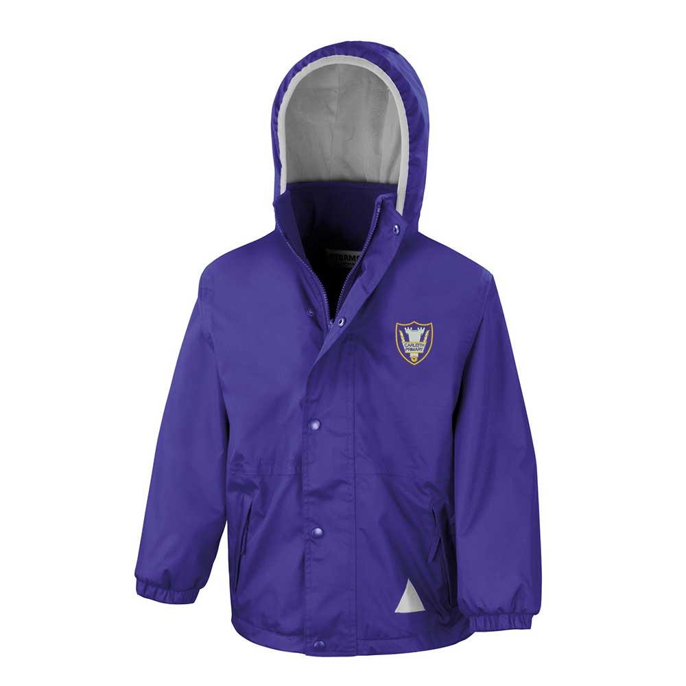 Carleith Primary StormDri 4000 Jacket Purple