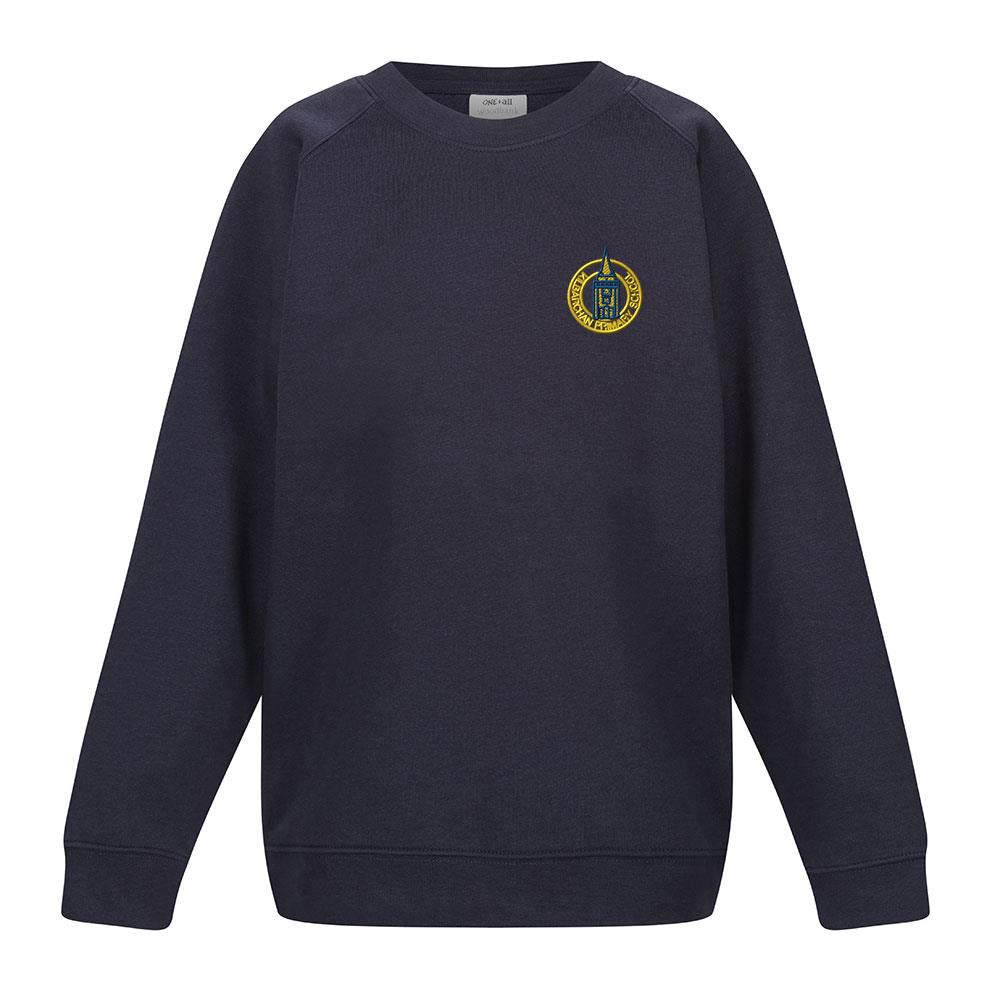 Kilbarchan Primary Crew Neck Sweatshirt Navy