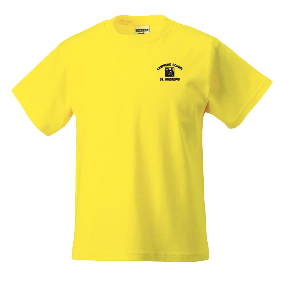 Lawhead Primary Classic T-Shirt Yellow