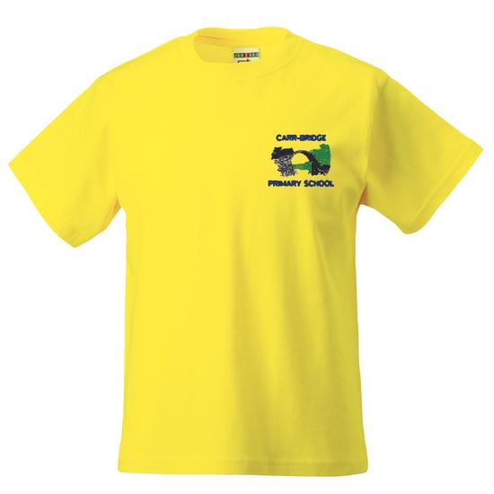 Carr-Bridge Primary Classic T-Shirt Yellow