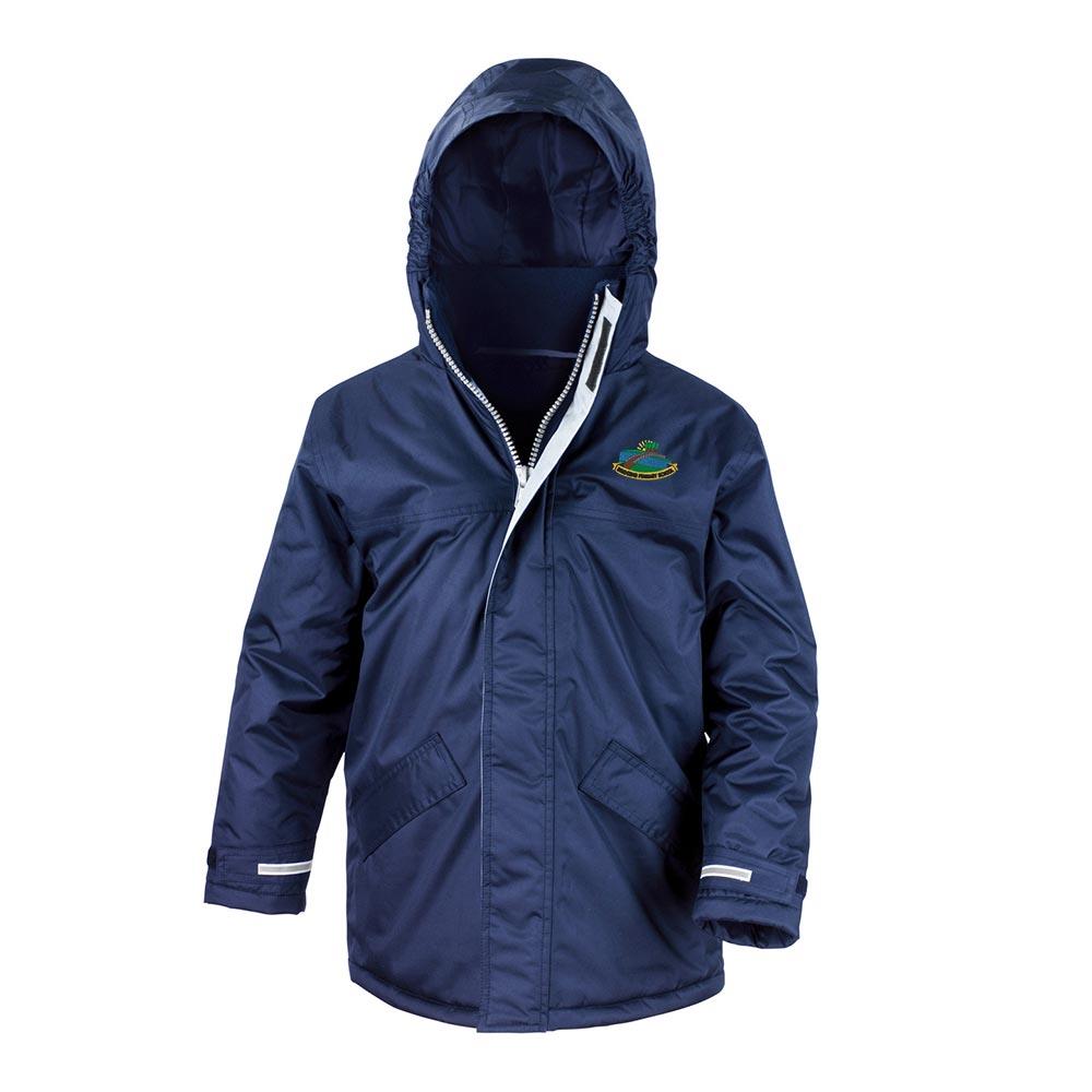 Bridgend Primary Core Kids Winter Parka Navy