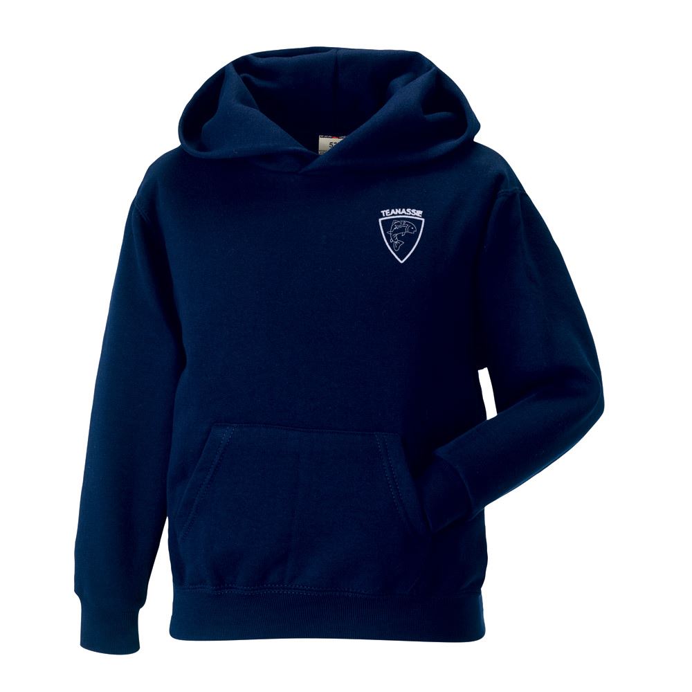 Teannassie Primary Hooded Sweatshirt Navy
