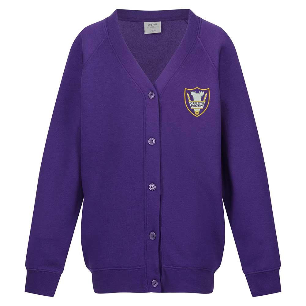 Carleith Primary Cardigan Purple