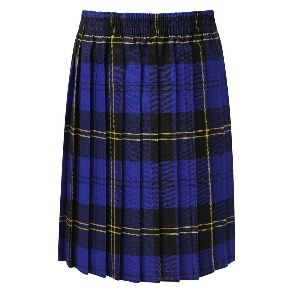 Skye Tartan Skirt Royal - Main Image