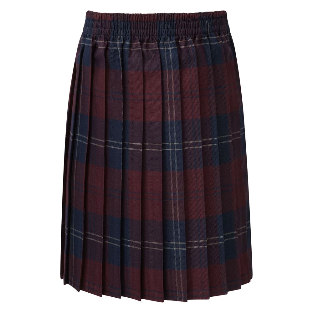 Skye Tartan Skirt Maroon – Schoolwear Made Easy