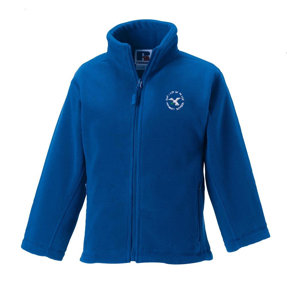 Our Lady of the Peace Primary Outdoor Fleece Royal