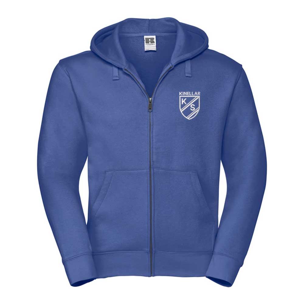 Kinellar Primary Staff Zipped Hoodie Top Royal