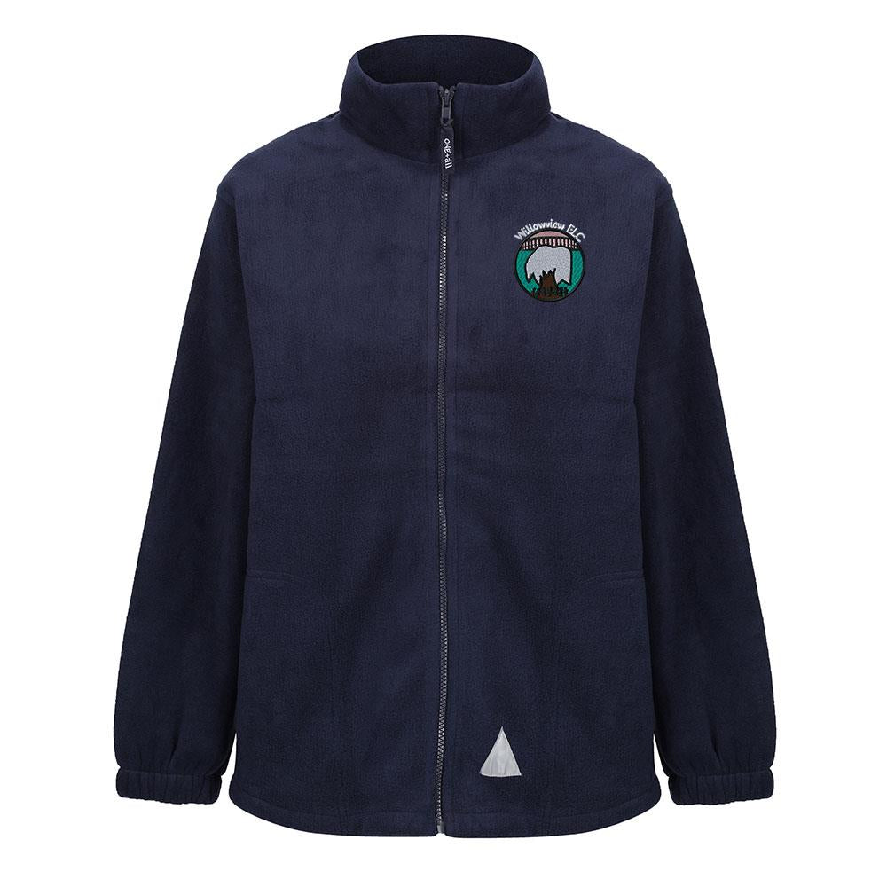 Willowview ELC Staff Outdoor Fleece Navy