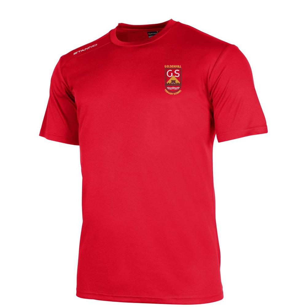 Goldenhill Primary Field Short Sleeve Shirt Red (Antonine)