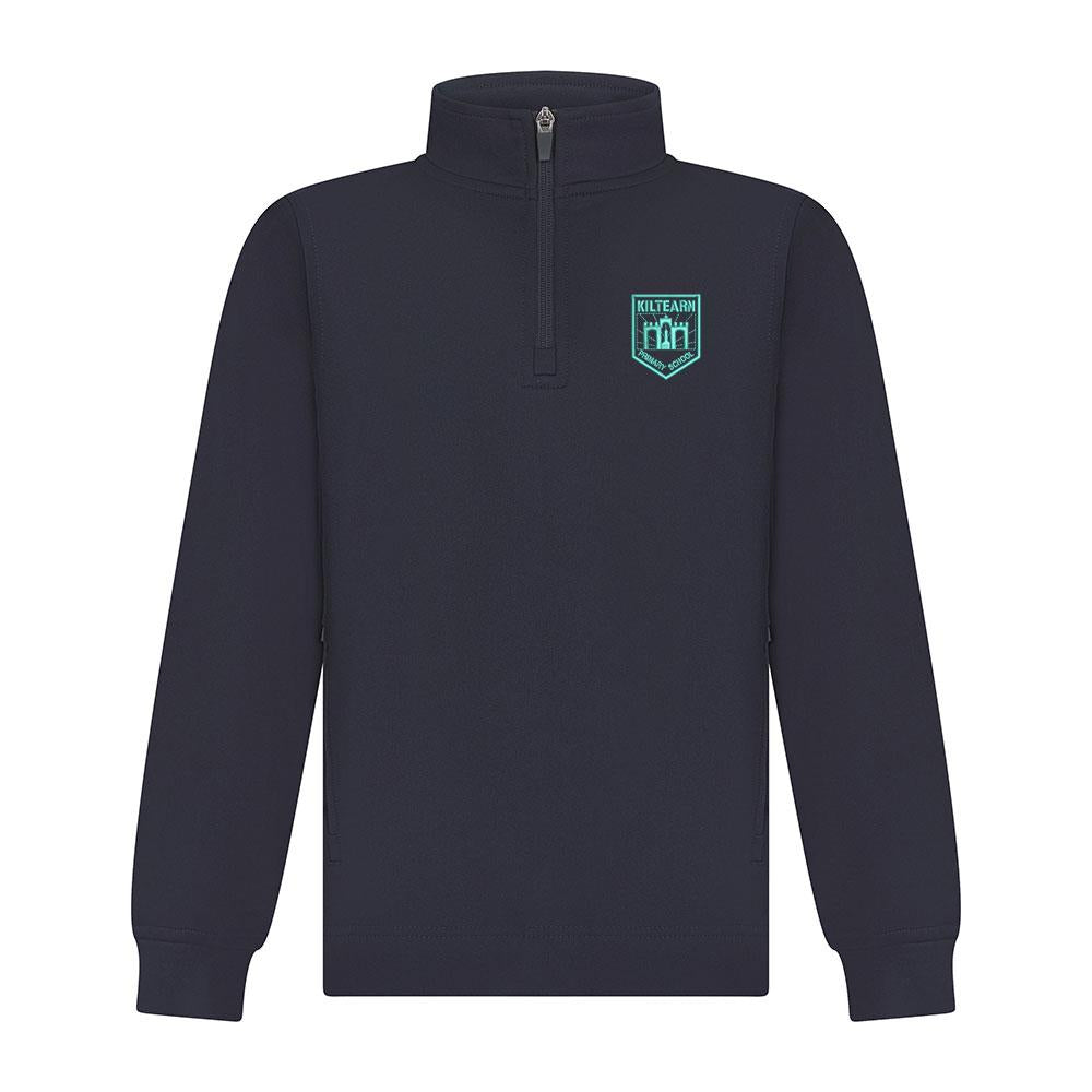 Kiltearn Primary Smartflex Quarter Zip Navy
