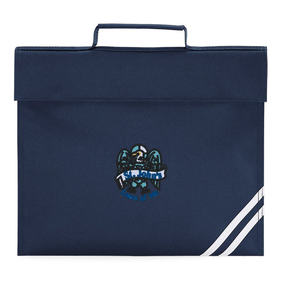 St Johns Primary Book Bag Navy