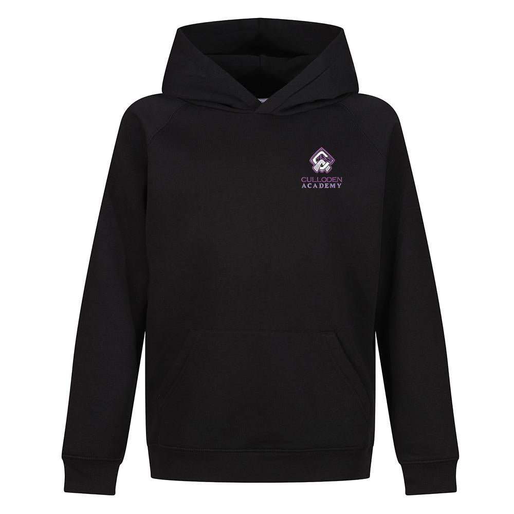 Culloden Academy Hooded Sweatshirt Black