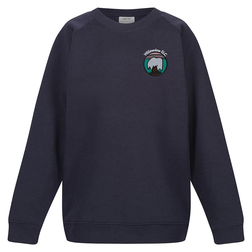 Willowview ELC Crew Neck Sweatshirt Navy