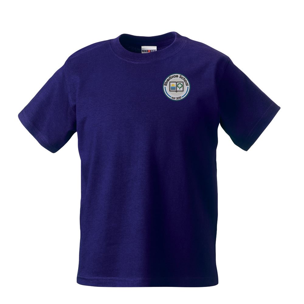 Riverbrae Secondary Senior T-Shirt Purple