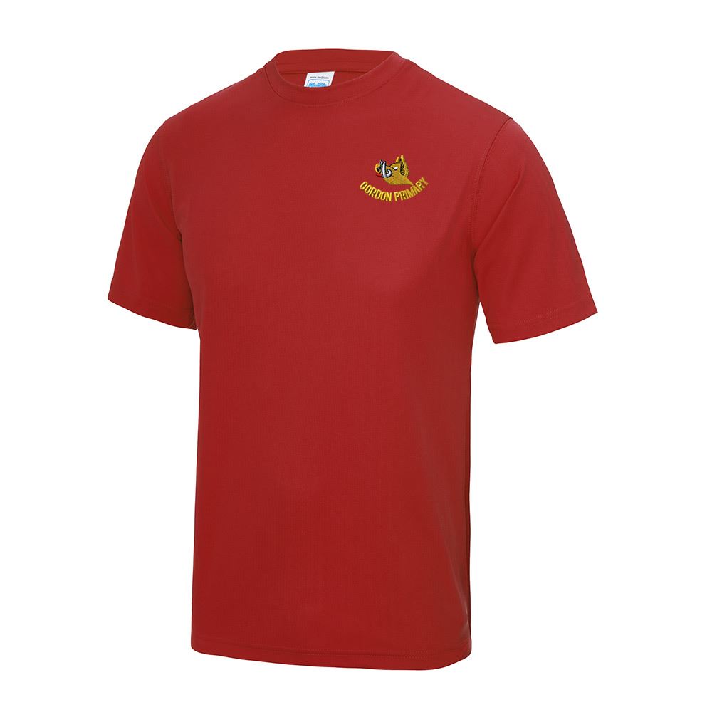 Gordon Primary T-Shirt Red