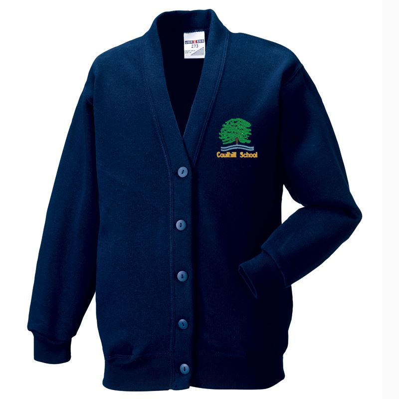Coulhill Primary Sweat Cardigan Navy