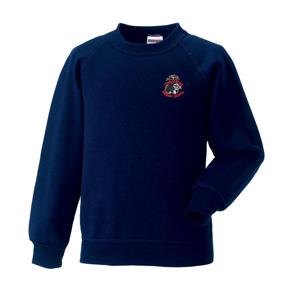 Tomnacross Primary Crew Neck Sweatshirt Navy