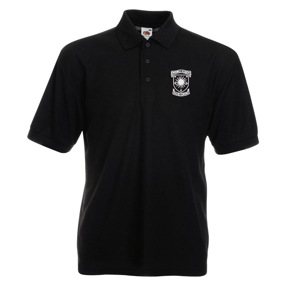 Dingwall Academy Polo Shirt Black