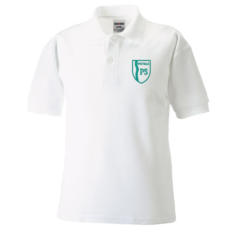 Whitdale Primary Poloshirt White