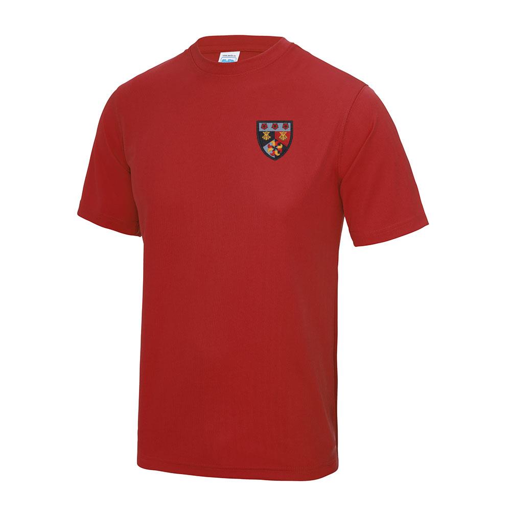Clober Primary Gym T-Shirt Red