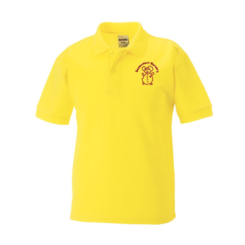 Rosemount Nursery Poloshirt Yellow