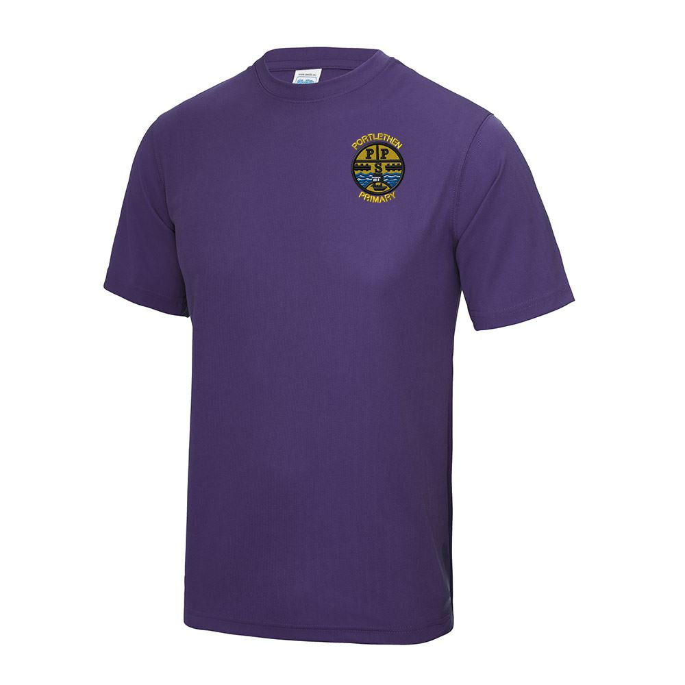 Portlethen Primary T-Shirt Purple