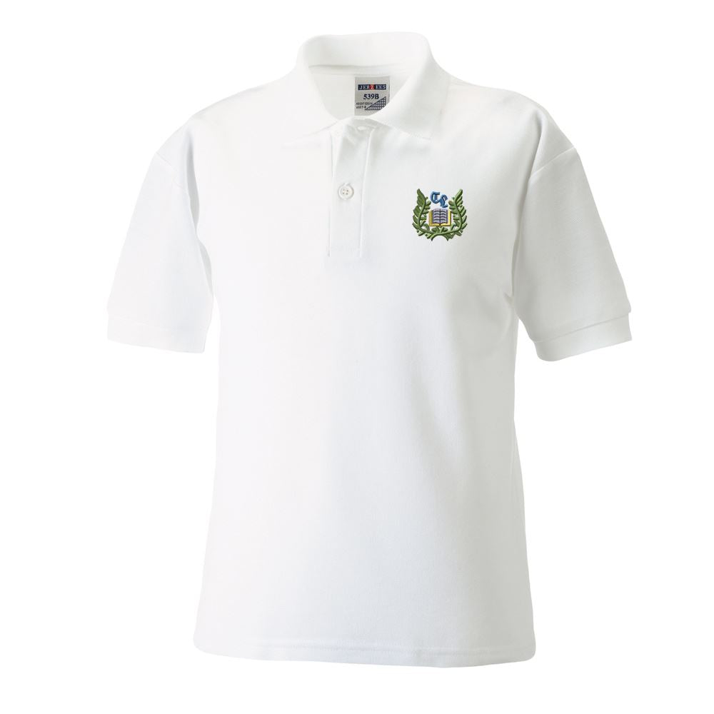Calderwood Lodge Primary Poloshirt White