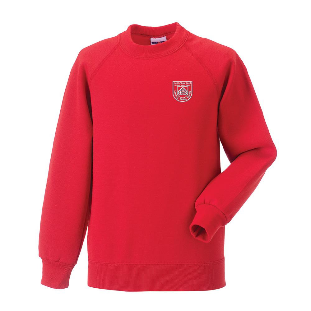 Annick Early Years Crew Neck Sweatshirt Red