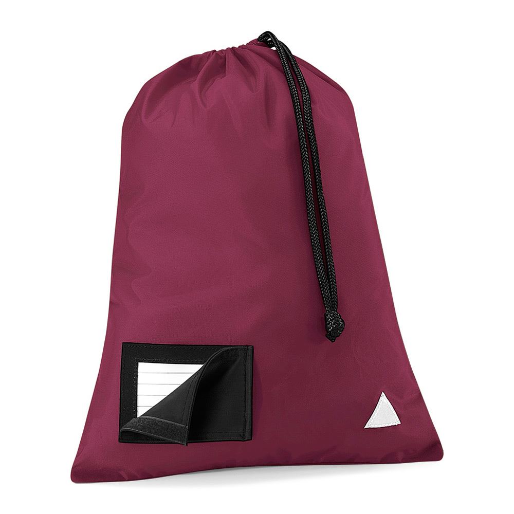 St Clements Primary Gym Bag Burgundy
