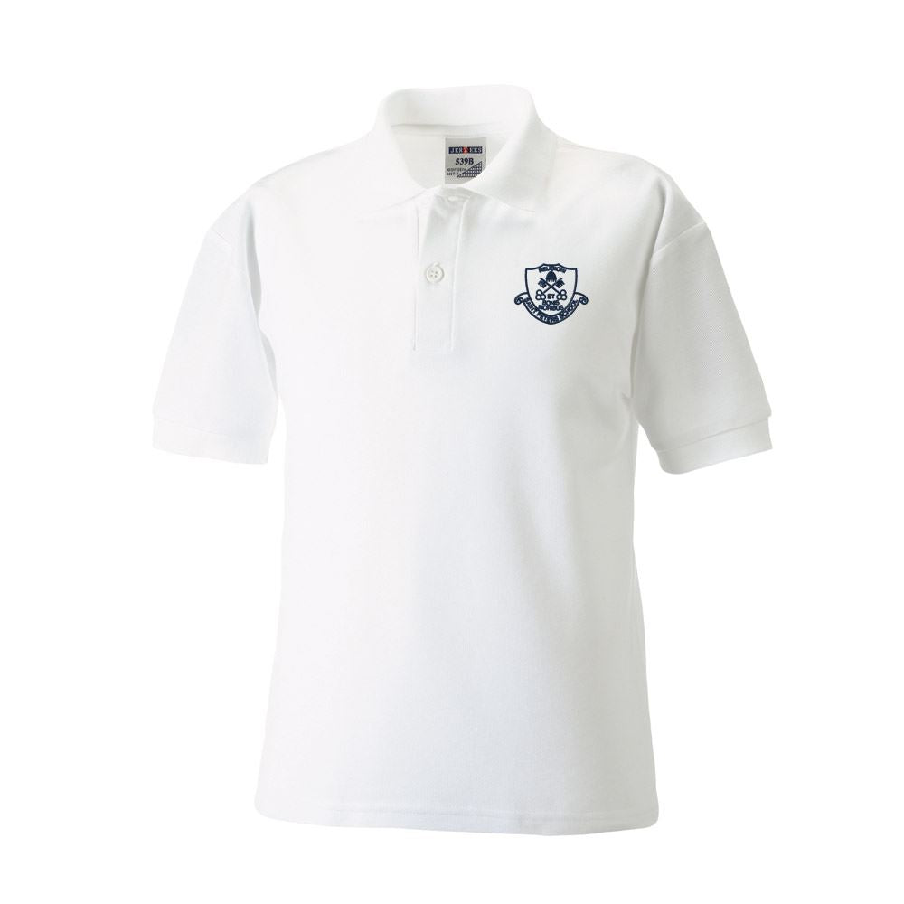 St Peters Primary Aberdeen Poloshirt Sky