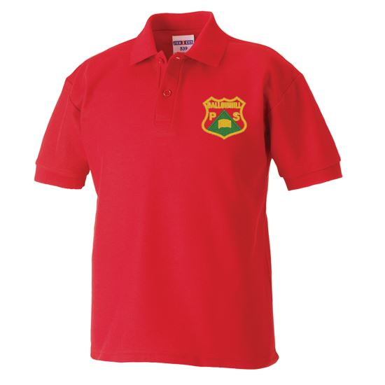 Gallowhill Primary Poloshirt Red