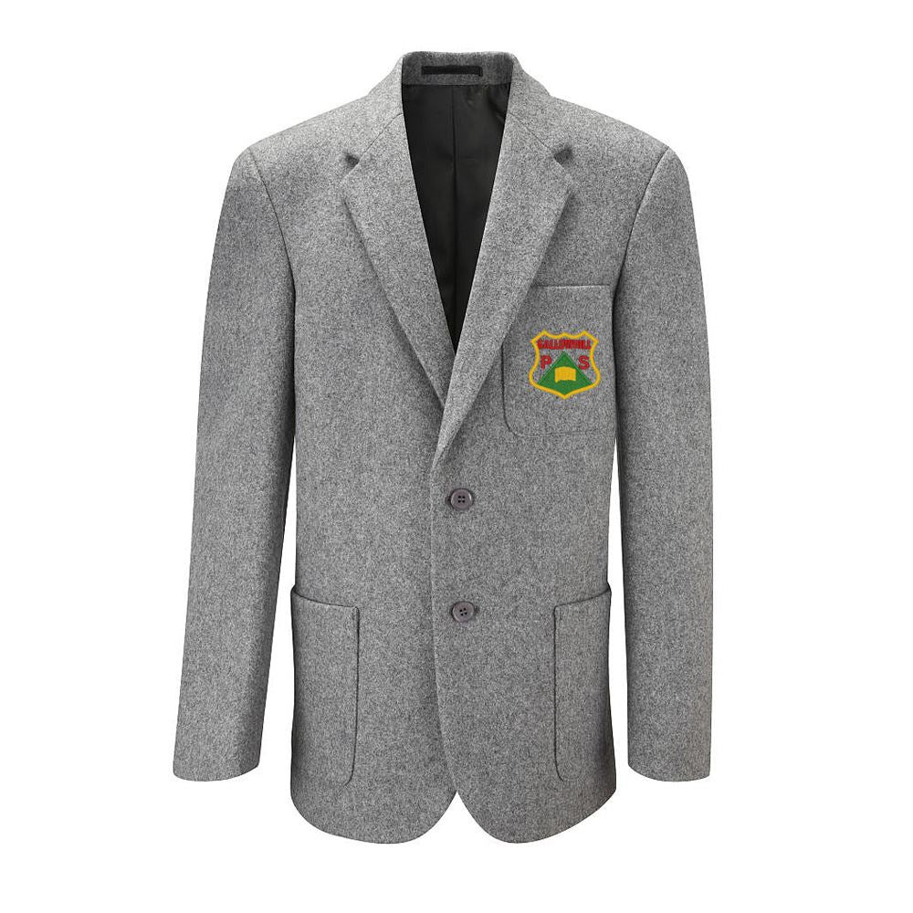 Gallowhill Primary Boys Wool Blazer Grey
