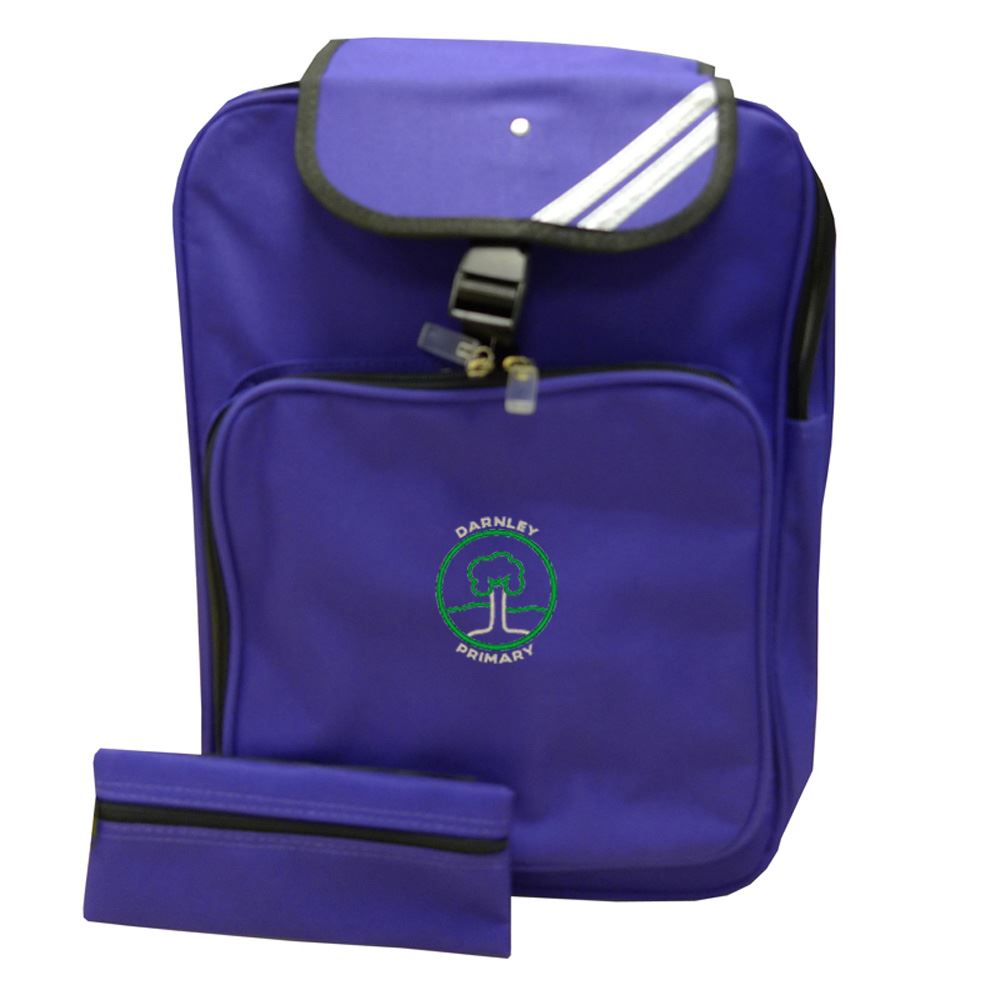 Darnley Primary Junior Backpack Purple