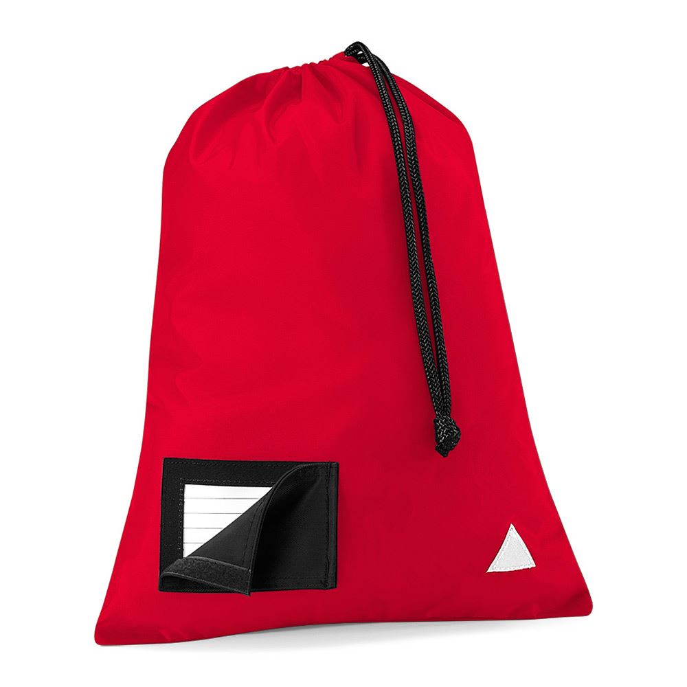 Woodmuir Primary Gym Bag Red