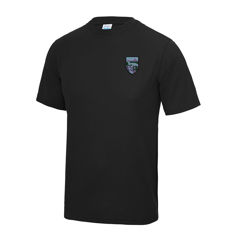 Kemnay Academy PE T-Shirt Black