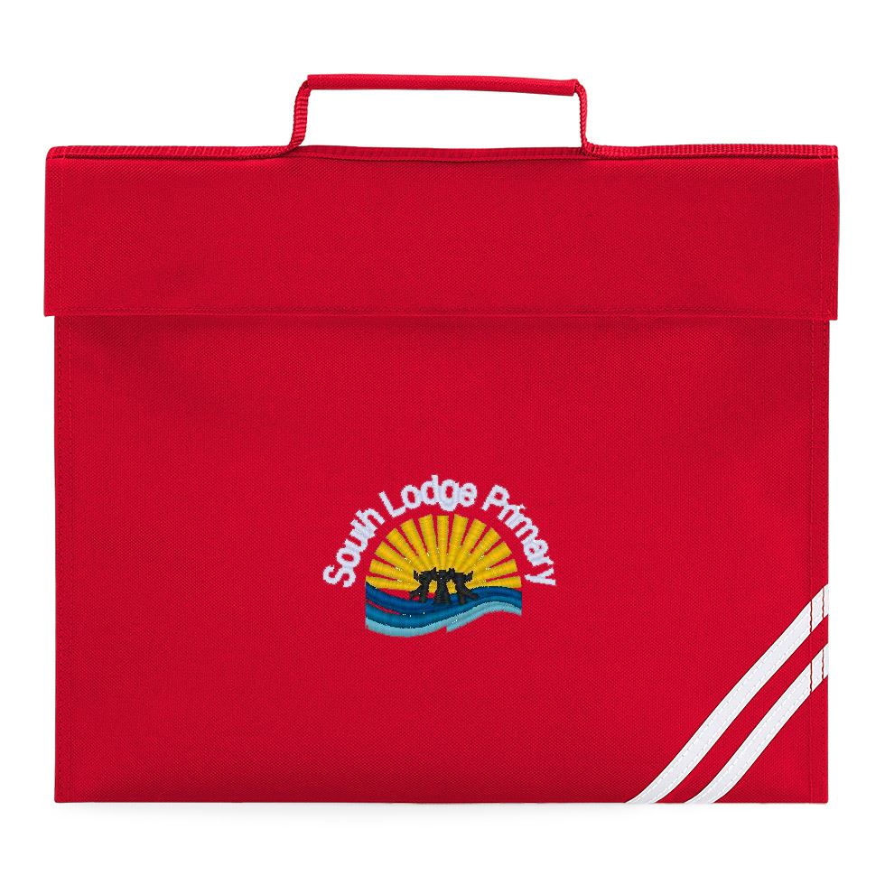 South Lodge Primary Book Bag Red