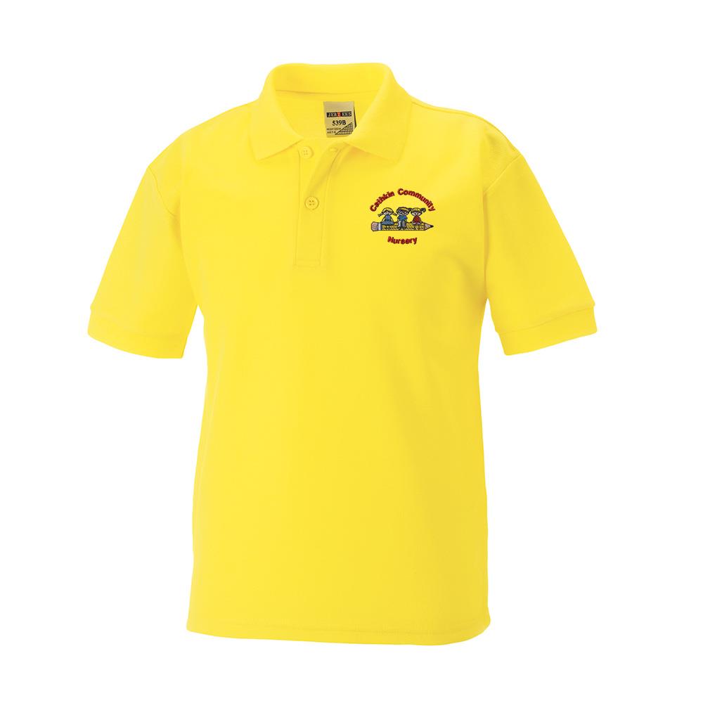Cathkin Community Nursery Poloshirt Yellow
