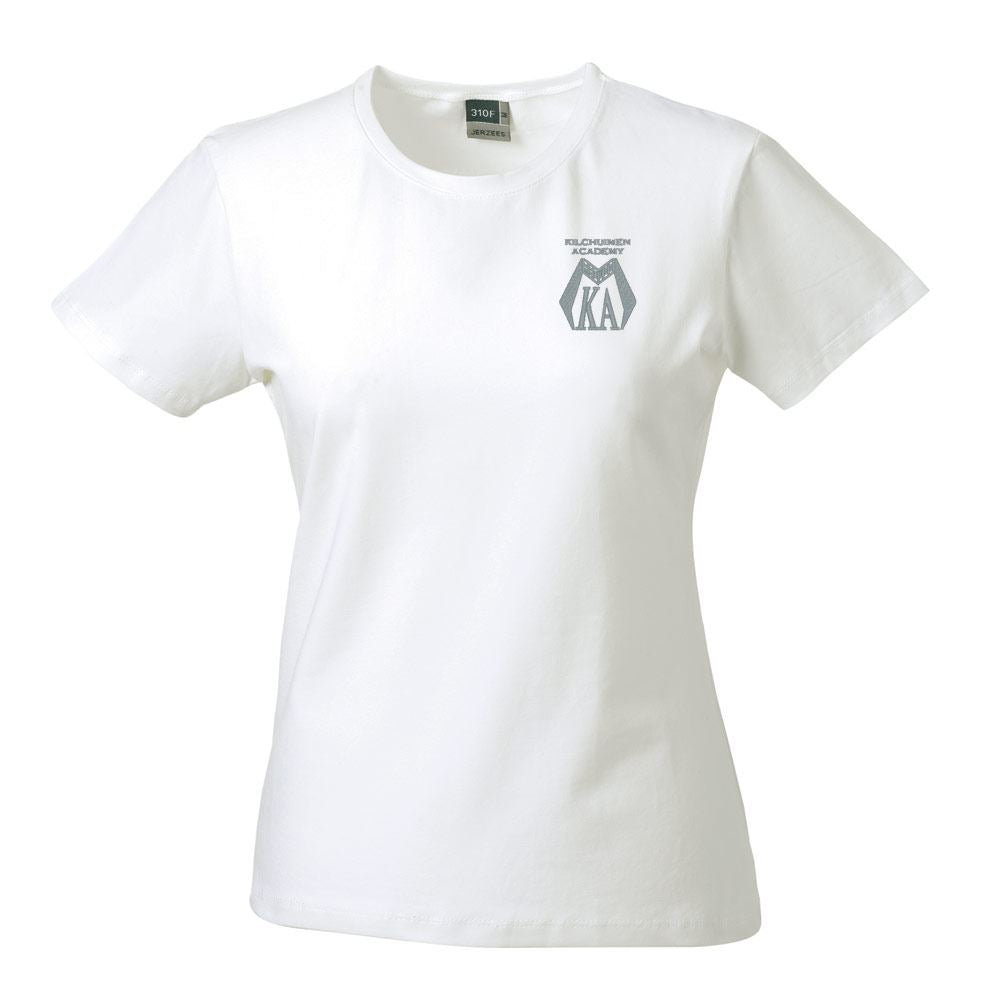 Kilchuimen Academy Girls Fitted T-Shirt White