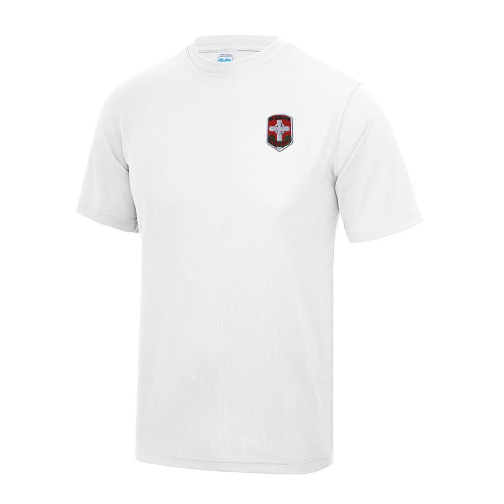 St Eunans Primary Clydebank Gym T-Shirt White – Schoolwear Made Easy